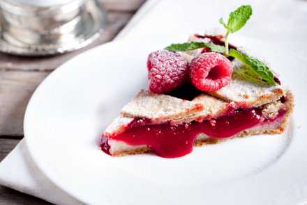 Кростата с маскарпоне