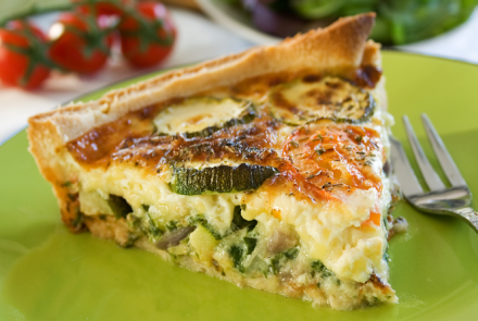 Генуэзский пирог с цукини