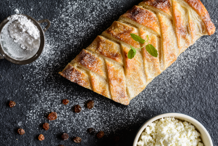 Штрудель с рикоттой