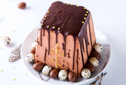 Пасха из рикотты с апельсином