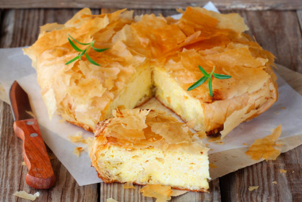 Сырный пирог