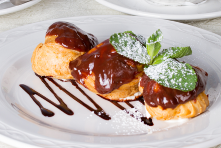 Профитроли с рикоттой