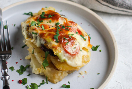 Мясо по-французски