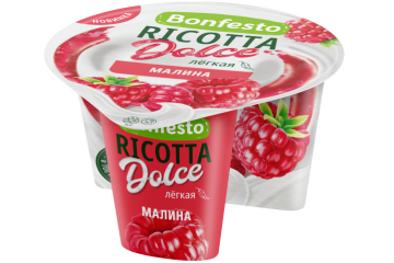 <span>Рикотта</span><br> <span>с наполнителем</span><br> <span>«Малина»</span>