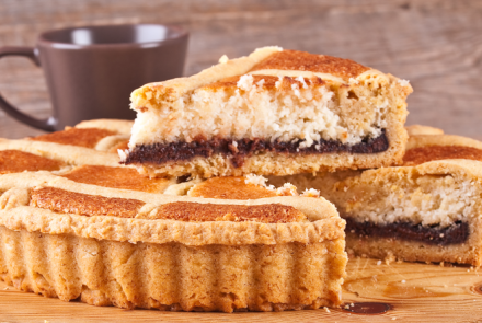 Кростата имбирная